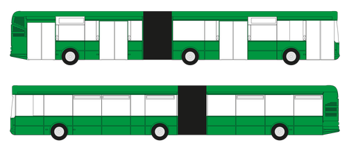 CELOPOLEP - Autobus Irisbus, Citelis (bez oken) - kloubový